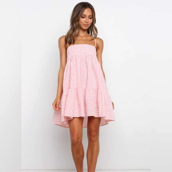 Petal & Pup Dresses & Skirts - Pink Gingham dress